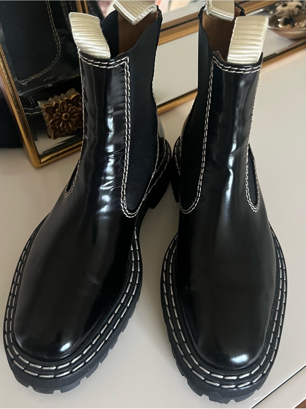 Proenza Schouler Lug Sole Chelsea Boots,